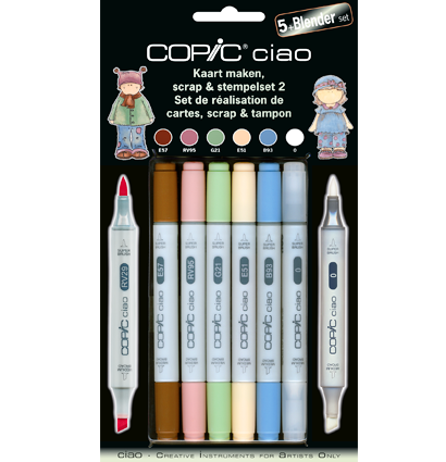 Copic Ciao 6 Scrap №2 Скрапбукинг набор маркеров