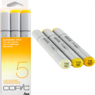 Copic Sketch 3 Color Fusion 5 набор жёлтых маркеров - Copic Sketch 3 Color Fusion 5 набор жёлтых маркеров